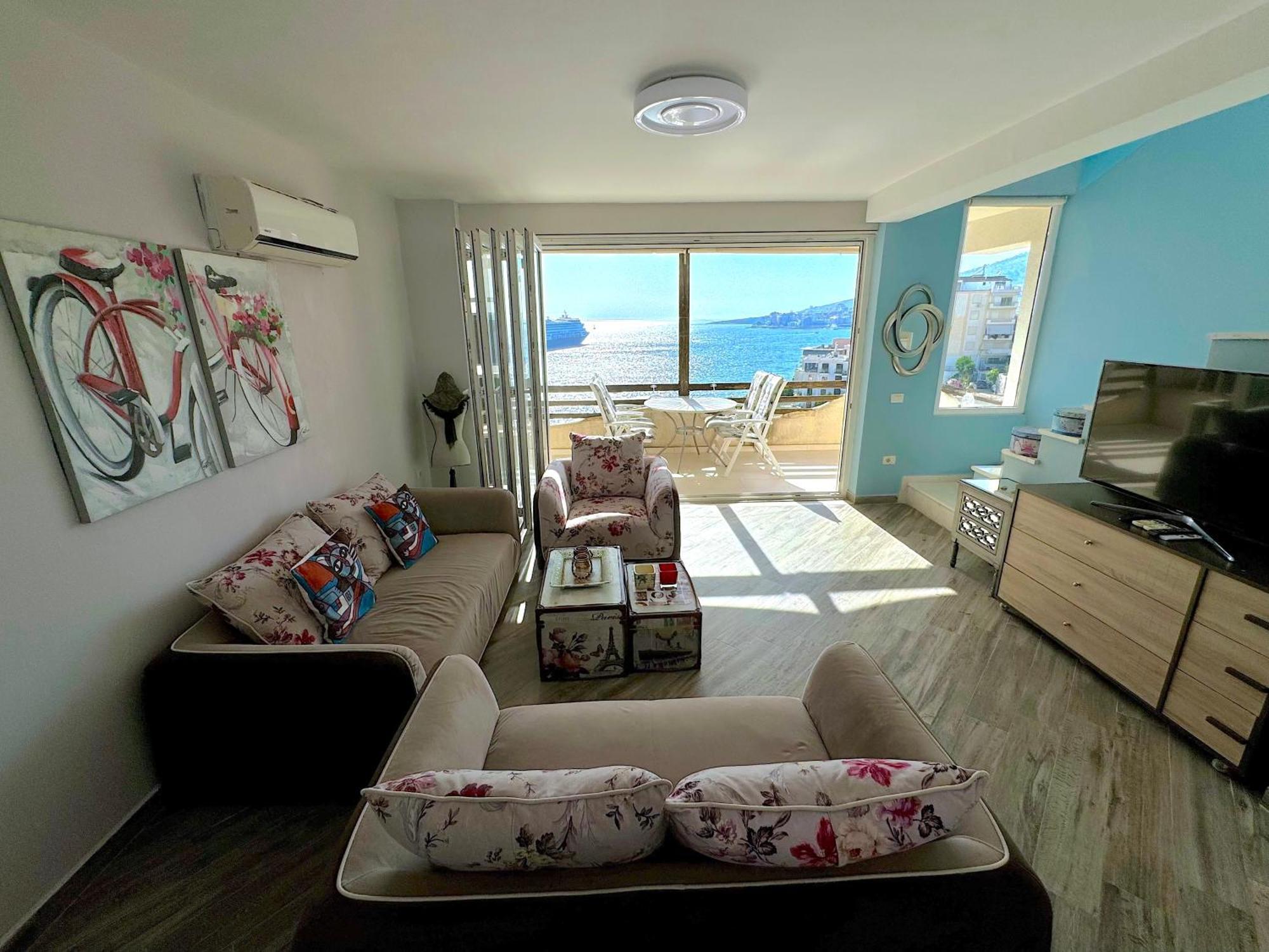 Luxury Diva Sea View Apartment, Bougainville Bay Apartament Saranda